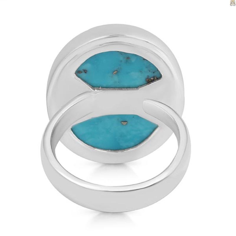 Turquoise Adjustable Ring-ADJ-R TRQ-2-299