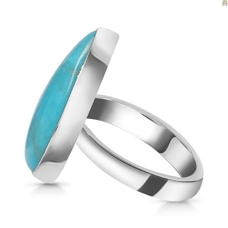 Turquoise Adjustable Ring-ADJ-R TRQ-2-302