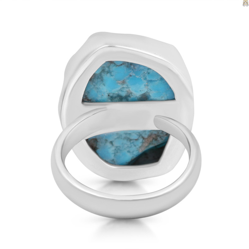 Turquoise Adjustable Ring-ADJ-R TRQ-2-319
