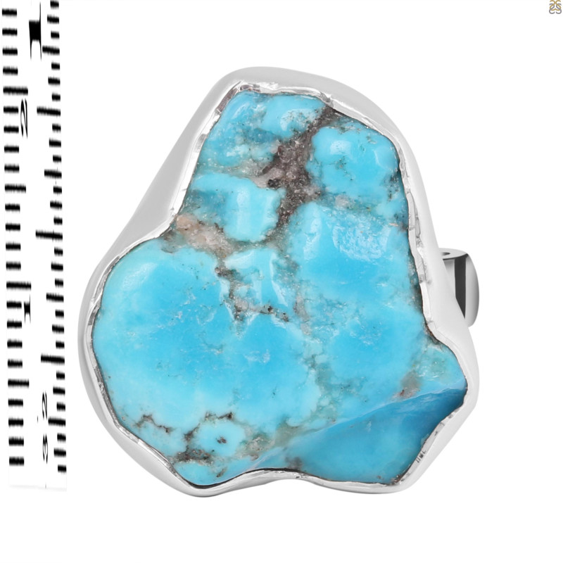 Turquoise Adjustable Ring-ADJ-R TRQ-2-322