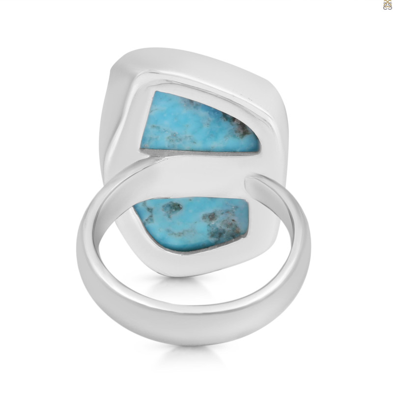 Turquoise Adjustable Ring-ADJ-R TRQ-2-323