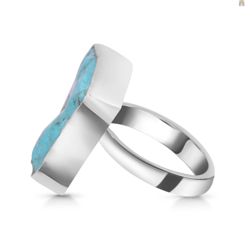Turquoise Adjustable Ring-ADJ-R TRQ-2-324