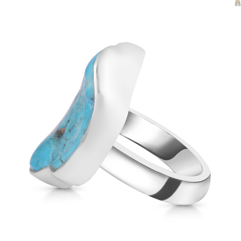 Turquoise Adjustable Ring-ADJ-R TRQ-2-325