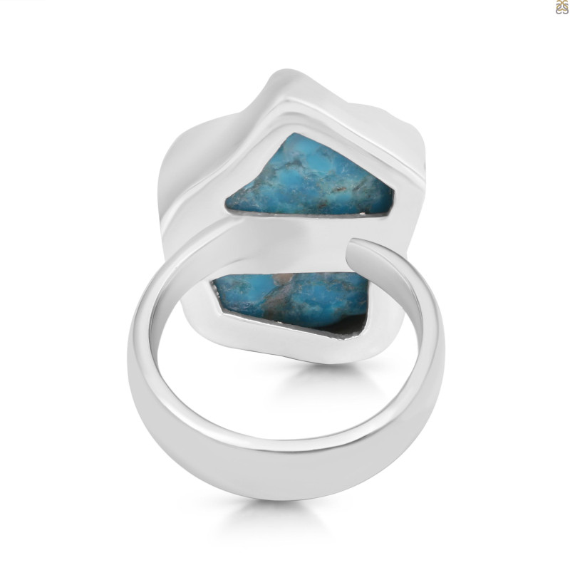 Turquoise Adjustable Ring-ADJ-R TRQ-2-328
