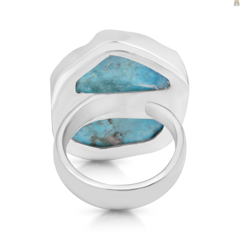 Turquoise Adjustable Ring-ADJ-R TRQ-2-329