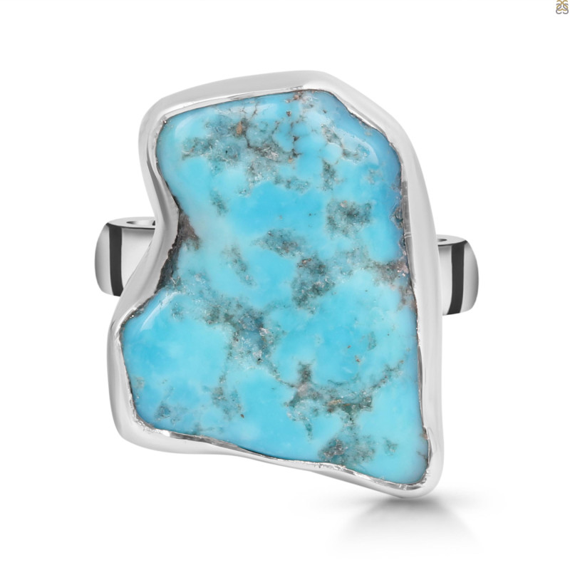 Turquoise Adjustable Ring-ADJ-R TRQ-2-336