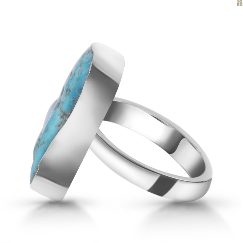 Turquoise Adjustable Ring-ADJ-R TRQ-2-336