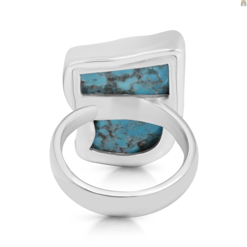 Turquoise Adjustable Ring-ADJ-R TRQ-2-336