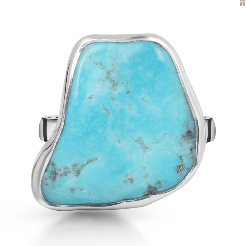Turquoise Adjustable Ring-ADJ-R TRQ-2-337