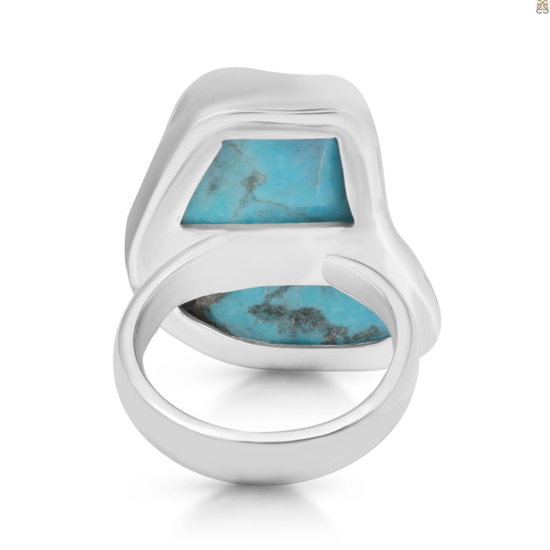 Turquoise Adjustable Ring-ADJ-R TRQ-2-337