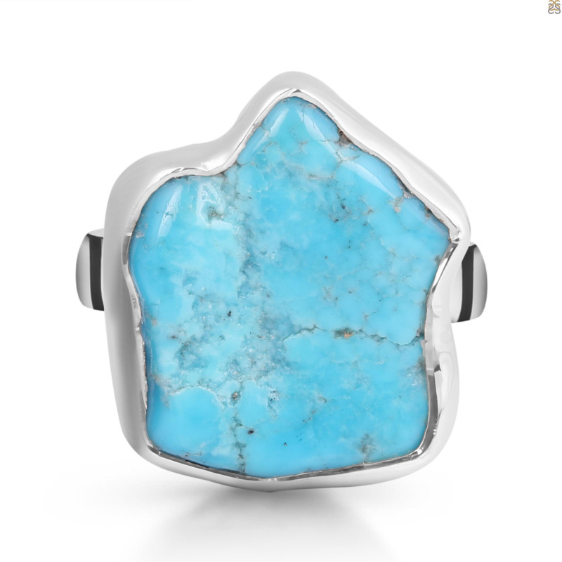 Turquoise Adjustable Ring-ADJ-R TRQ-2-340