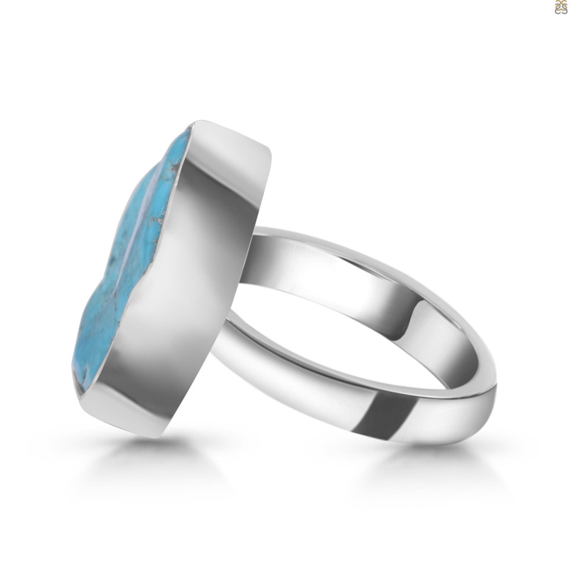 Turquoise Adjustable Ring-ADJ-R TRQ-2-340
