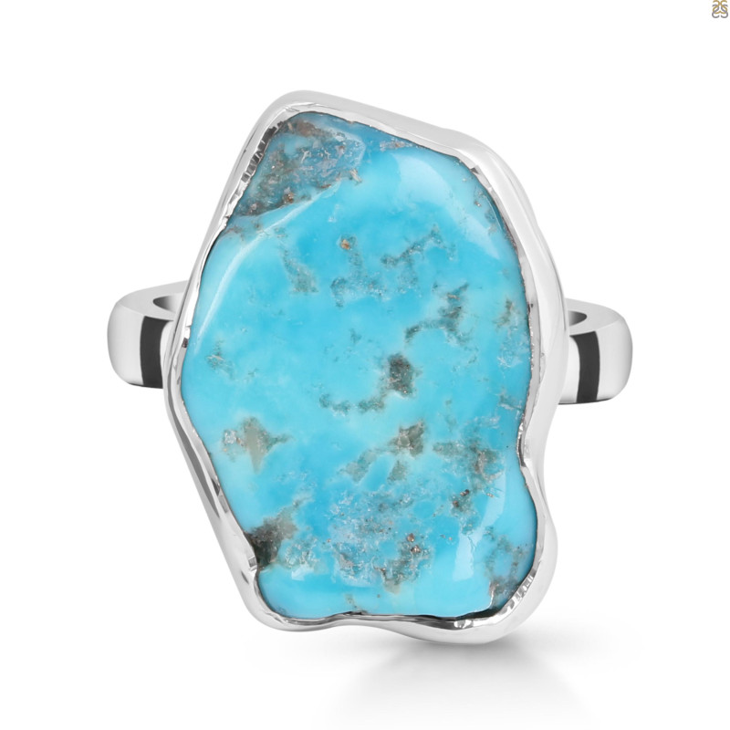 Turquoise Adjustable Ring-ADJ-R TRQ-2-341