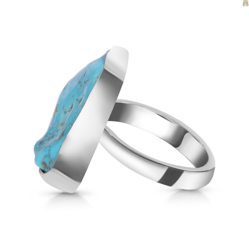 Turquoise Adjustable Ring-ADJ-R TRQ-2-341