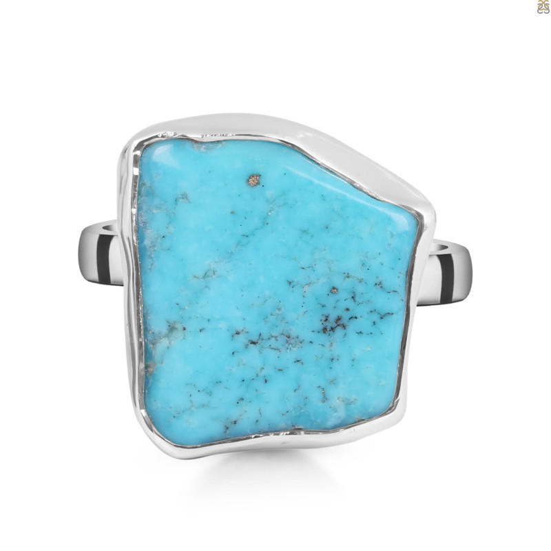 Turquoise Adjustable Ring-ADJ-R TRQ-2-349