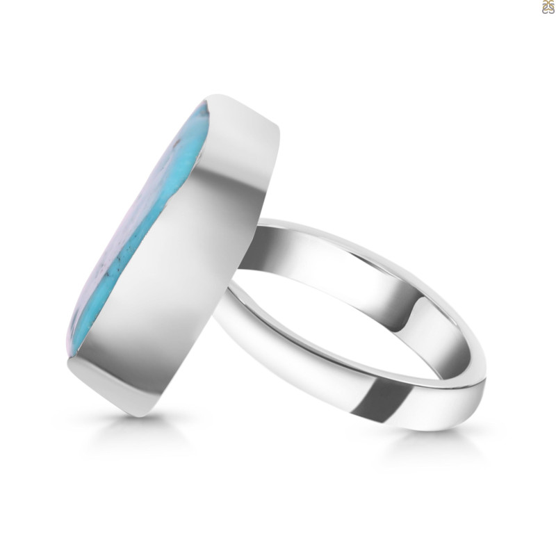 Turquoise Adjustable Ring-ADJ-R TRQ-2-349