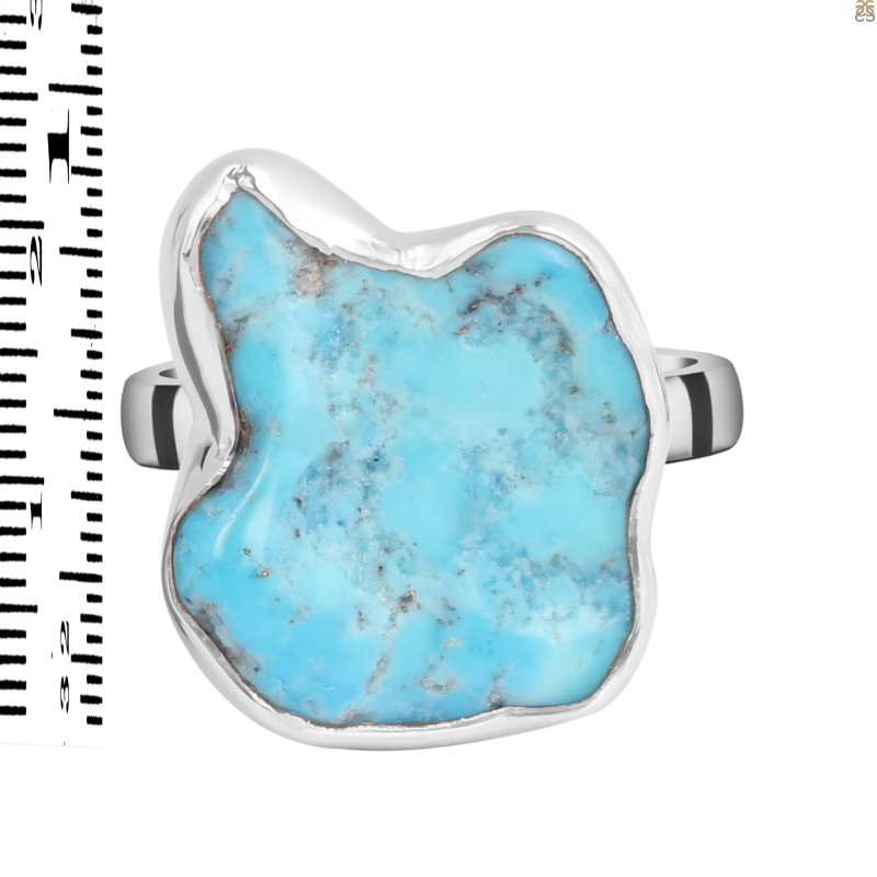 Turquoise Adjustable Ring-ADJ-R TRQ-2-350