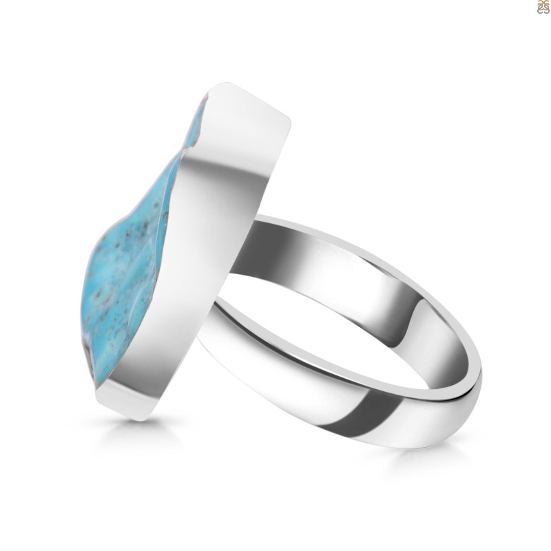 Turquoise Adjustable Ring-ADJ-R TRQ-2-350