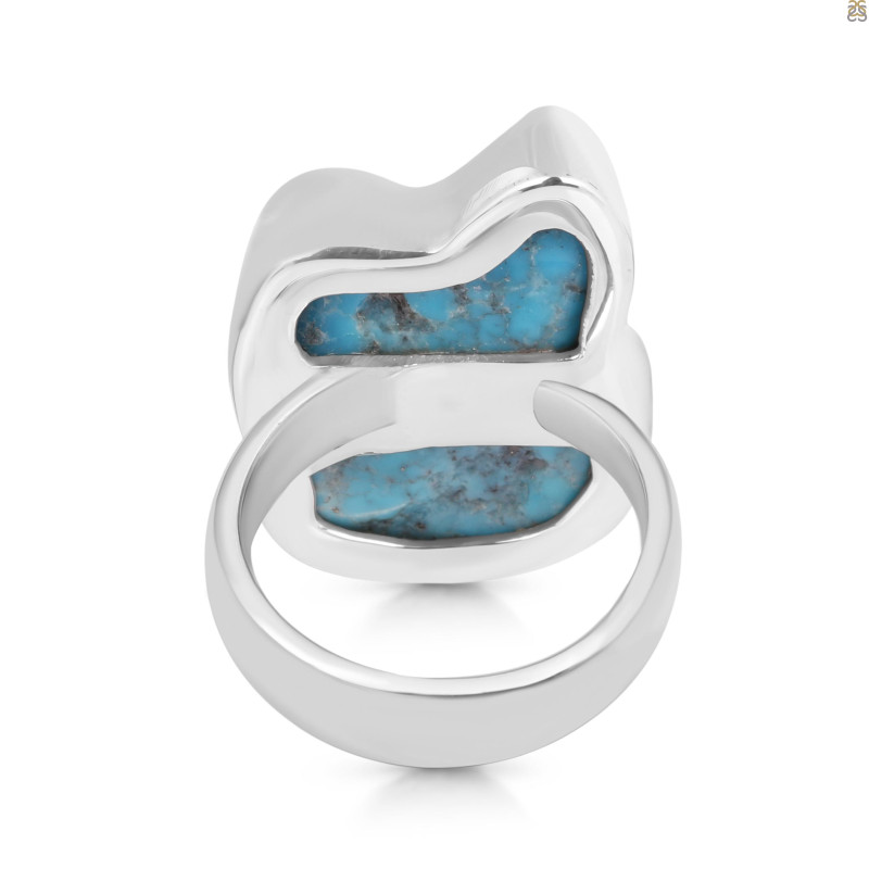Turquoise Adjustable Ring-ADJ-R TRQ-2-350