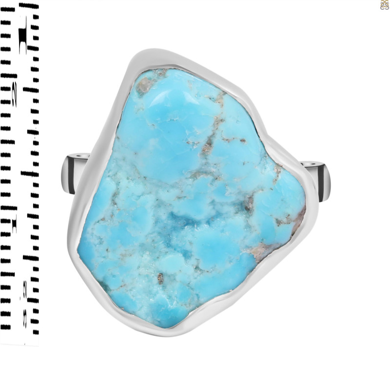 Turquoise Adjustable Ring-ADJ-R TRQ-2-351