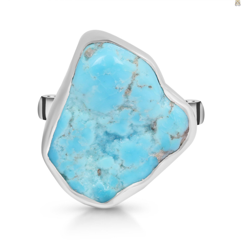 Turquoise Adjustable Ring-ADJ-R TRQ-2-351