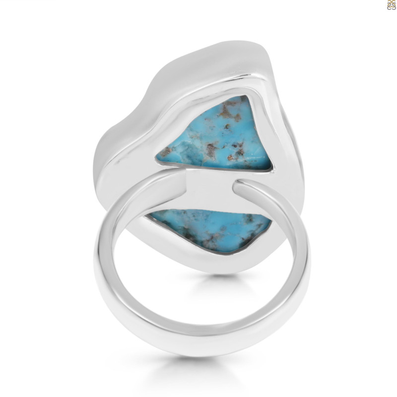 Turquoise Adjustable Ring-ADJ-R TRQ-2-351