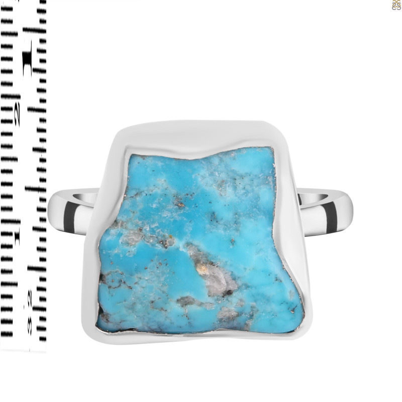 Turquoise Adjustable Ring-ADJ-R TRQ-2-354