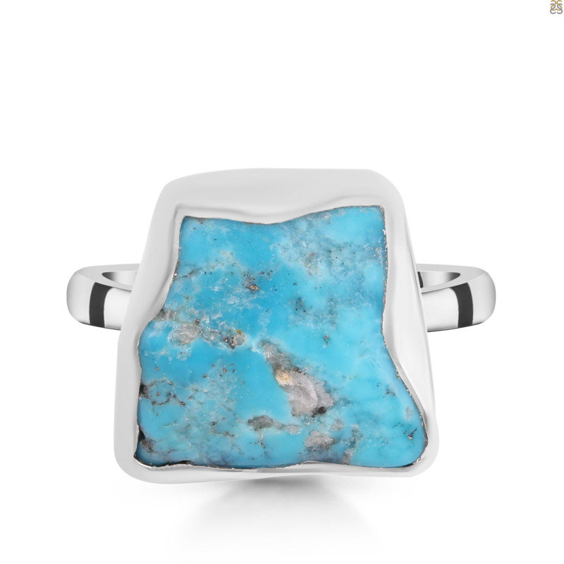 Turquoise Adjustable Ring-ADJ-R TRQ-2-354