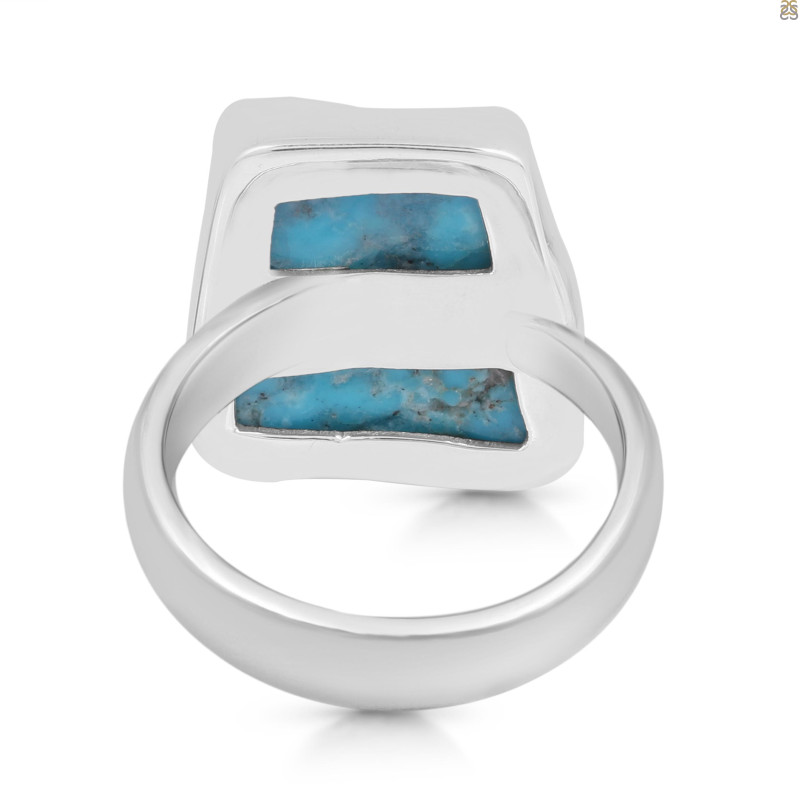Turquoise Adjustable Ring-ADJ-R TRQ-2-354