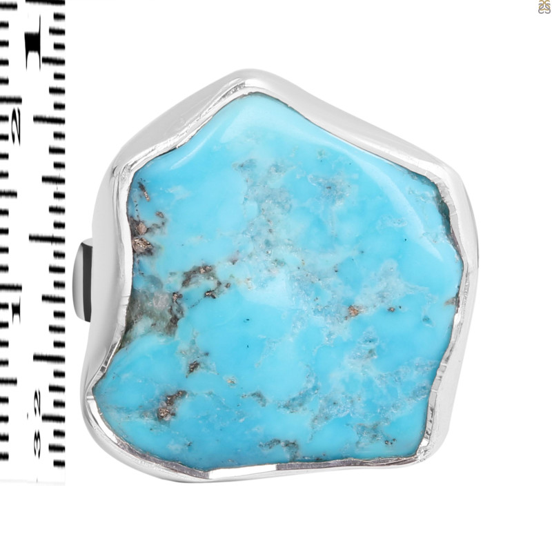 Turquoise Adjustable Ring-ADJ-R TRQ-2-358