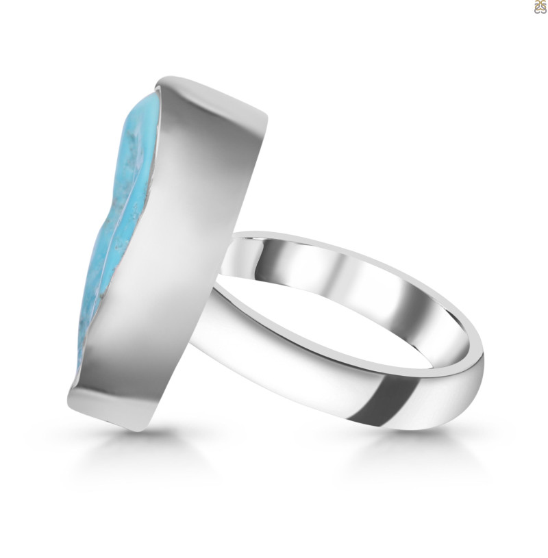 Turquoise Adjustable Ring-ADJ-R TRQ-2-358
