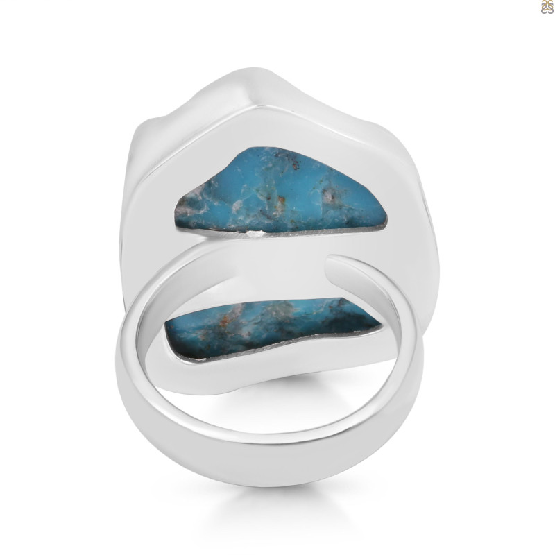 Turquoise Adjustable Ring-ADJ-R TRQ-2-362