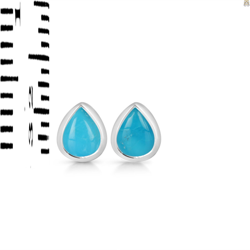 Turquoise Stud Earring TRQ-RDE-1105.