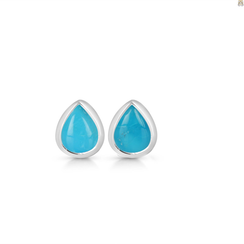Turquoise Stud Earring TRQ-RDE-1105.