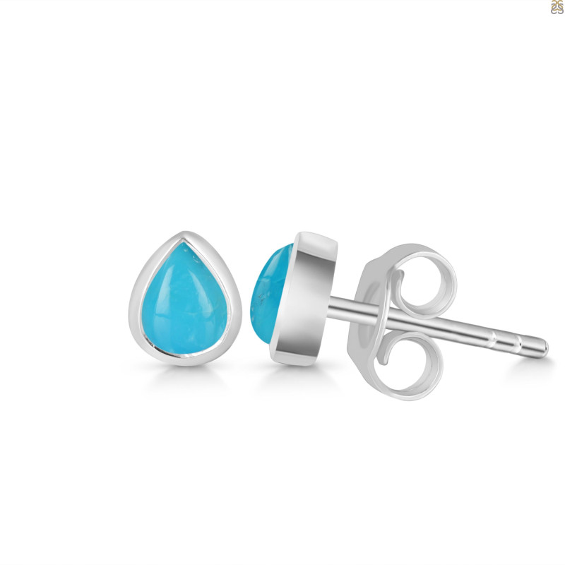 Turquoise Stud Earring TRQ-RDE-1105.