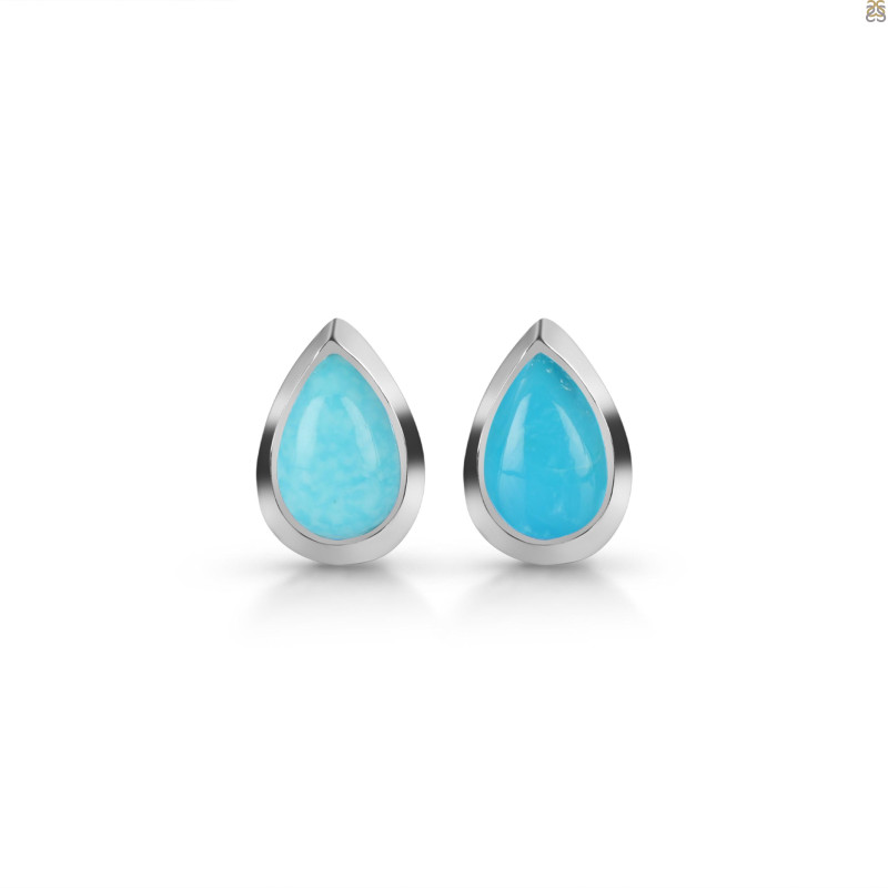 Turquoise Stud Earring TRQ-RDE-1111.