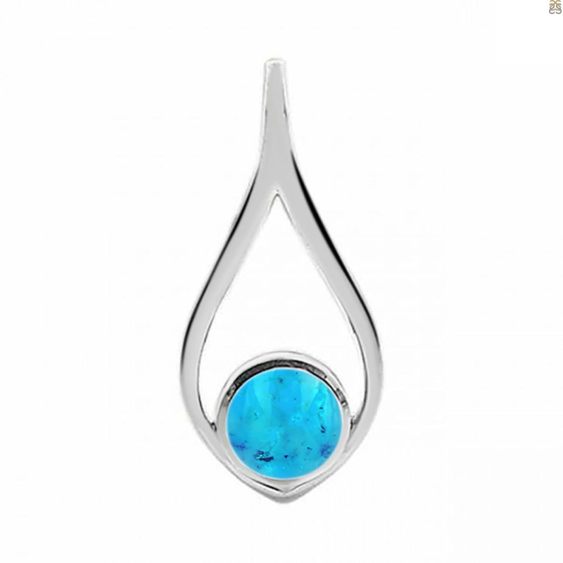 Turquoise Pendant TRQ-RDP-43.
