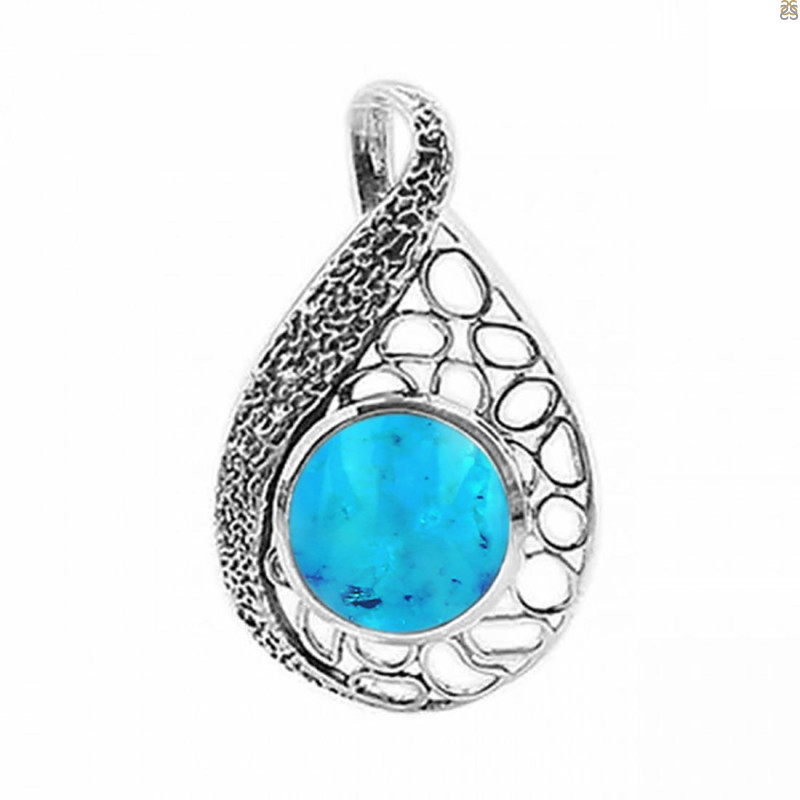 Turquoise Pendant TRQ-RDP-51.