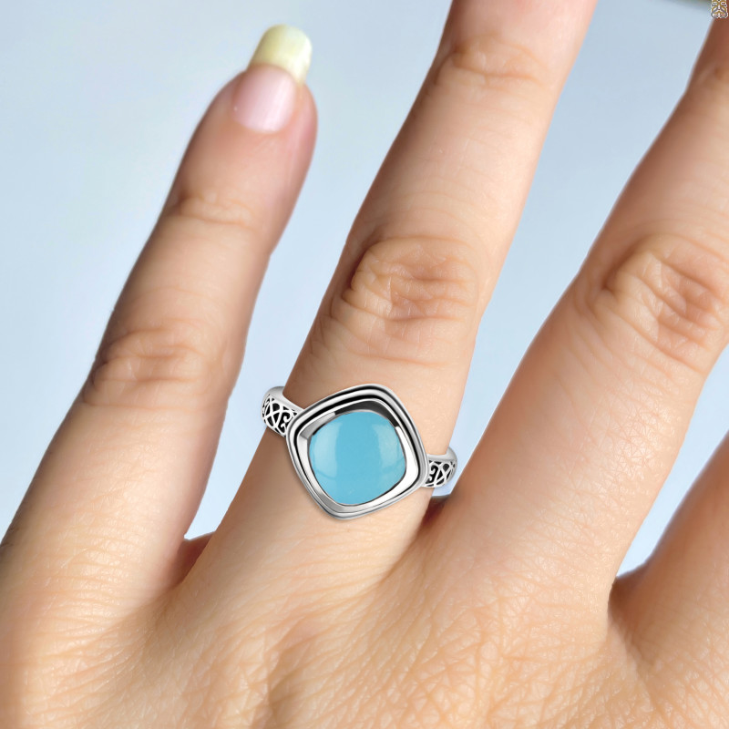 Turquoise Ring TRQ-RDR-56.