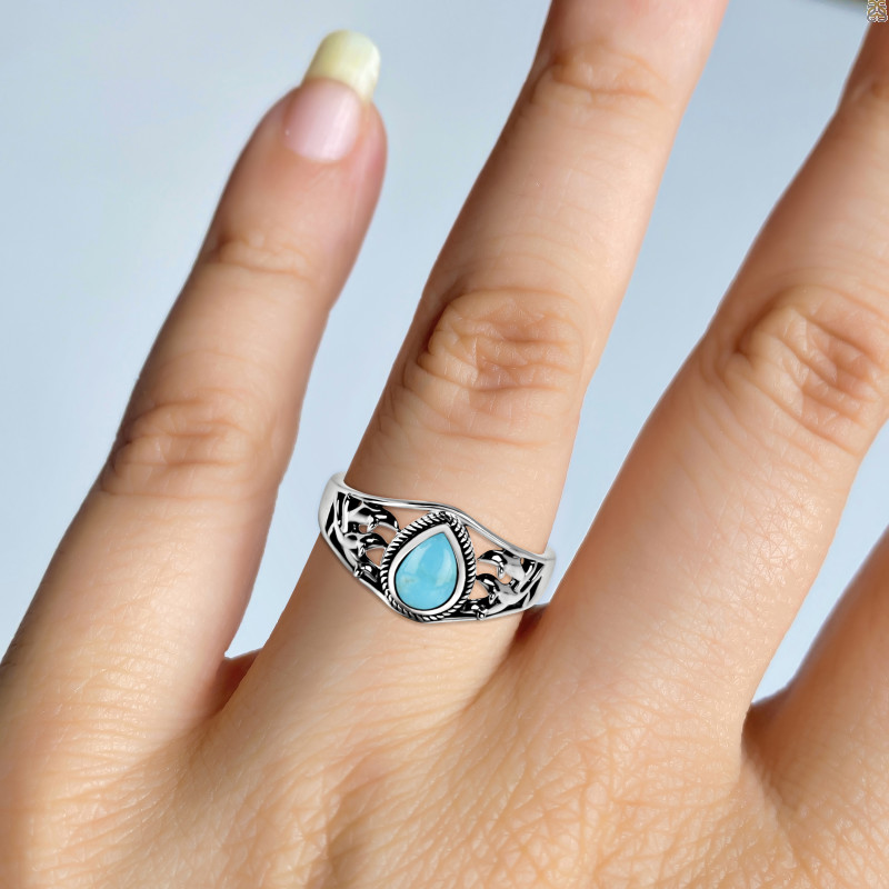 Turquoise Ring TRQ-RDR-71.