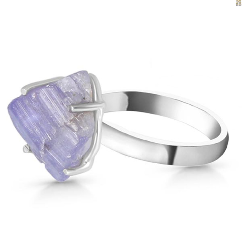 Tanzanite Rough Ring-R-Size-10 TZN-2-1