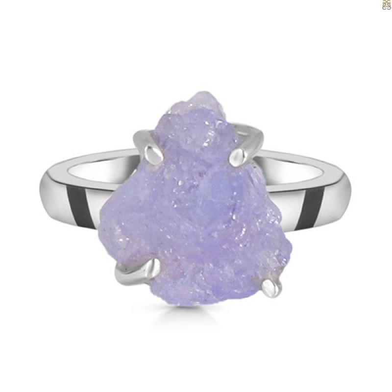 Tanzanite Rough Ring-R-Size-5 TZN-2-10