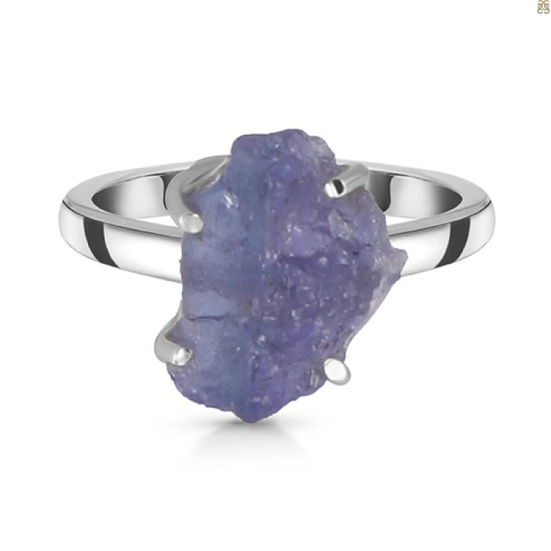 Tanzanite Rough Ring-R-Size-8 TZN-2-101