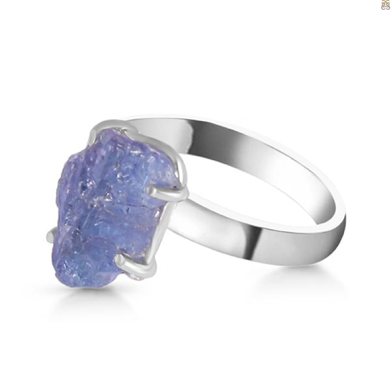 Tanzanite Rough Ring-R-Size-8 TZN-2-101