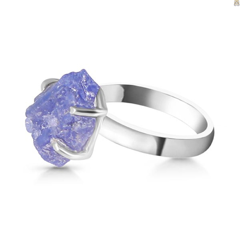 Tanzanite Rough Ring-R-Size-6 TZN-2-104