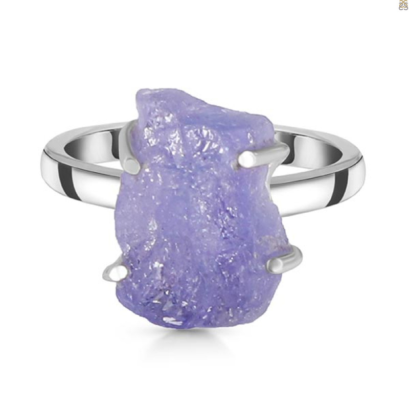 Tanzanite Rough Ring-R-Size-8 TZN-2-106