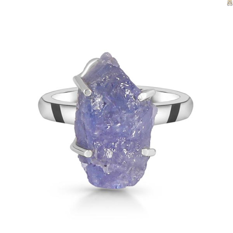 Tanzanite Rough Ring-R-Size-9 TZN-2-122