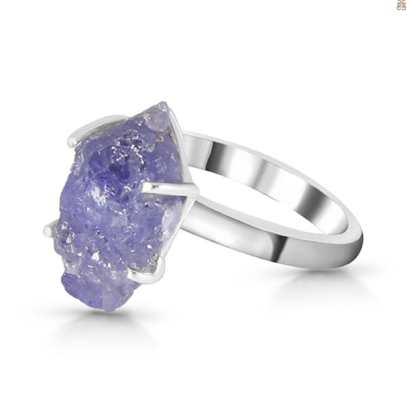 Tanzanite Rough Ring-R-Size-9 TZN-2-122
