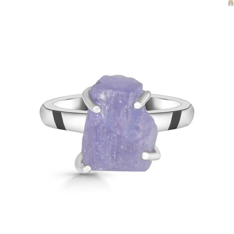 Tanzanite Rough Ring-R-Size-8 TZN-2-124