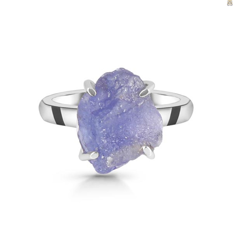 Tanzanite Rough Ring-R-Size-9 TZN-2-125